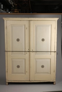 White painted filing cabinet or pantry, converted into wardrobe, cabinet cupboard furniture furniture interior design wood oak