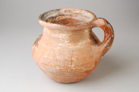 Room comfort on the bottom with soul, red earthenware, with lid groove, pot holder sanitary soil found ceramic earthenware glaze