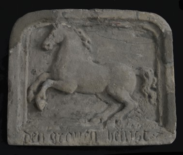 The brick is grazing, facing brick sculpture sculpture building component sandstone stone cement, approx 30 kg Rectangular