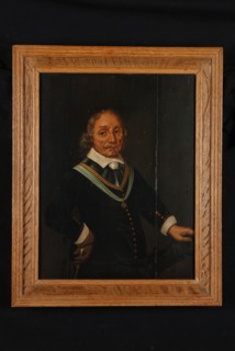 copy after: Jan Lievens, Portrait of Maarten Harpertsz. Tromp, portrait painting footage wood oil, Standing rectangular portrait
