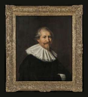Abraham de Vries, Portrait of an unknown man, possibly the merchant Adriaen van der Tock (158485-1661), portrait painting visual