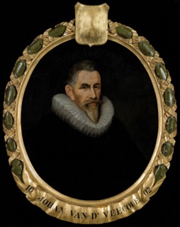 Pieter van der Werff, Portrait of Johan van der Veeken (1549-1616), ruler between 1602 and 1616, portrait painting footage linen