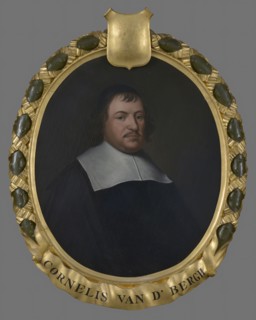 Pieter van der Werff, Portrait of Cornelis van den Bergh ((? -1664), portrait painting visual material linen oil paint, Oval