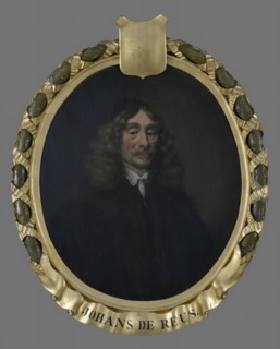 Pieter van der Werff (after Nicolaas Maes), Portrait of Johan Abrahamsz. The Giant (about 1600-1685), portrait painting visual