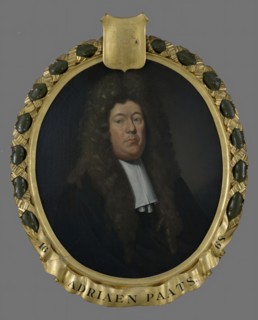Pieter van der Werff, Portrait of Adriaen Paets I (1631-1686), ruler between 1668 and 1686, portrait painting visual material