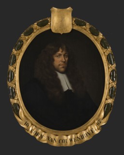 Pieter van der Werff, Ortret by Cornelis Willemsz. Van Couwenhove (1632-1692), portrait painting visual material linen oil