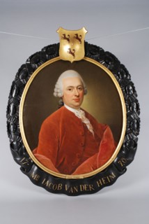 Guillaume de Spinny, Portrait of Jacob van der Heim or Heym (1727-1799), administrator of the VOC between 1770 and 1795
