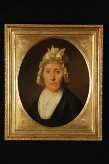 Taco Scheltema I, Portrait of Magdalena Adriana van Haren, Princess Von Hohenlohe Langenburg (1748-1822), portrait painting