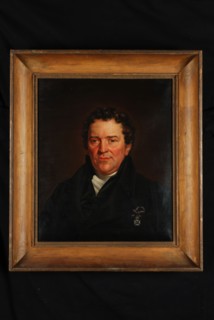 Nicolaus Montauban van Swijndregt, Portrait of Dr. Cornelis Dalen, portrait painting material linen oilpaint wood canvas