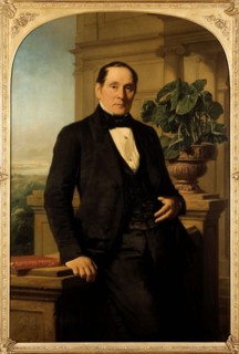 Jacob Spoel, Portrait of Bernardus Ewoud Cankrien, portrait painting footage linen oilpaint wood canvas, Standing rectangular