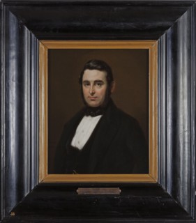 Karl Friedrich Alfred Boser, Portrait of Huibert van Rijckevorsel (1813-1866), portrait painting footage linen oil painting wood