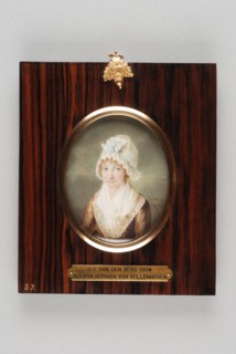 Gijsbertus Johannes van den Berg, Portrait miniature by Aletta Adriana van Vollenhoven (1742-1825), portrait miniature painting