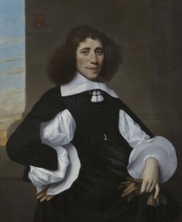 Isaack Luttichuys, Portrait of Abraham de Riemer (1628-1683), portrait painting footage linen oil paint, Standing rectangular