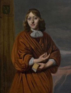 Adriaen Cornelisz. Beeldemaker, Portrait of Huybert van Rijckevorsel (1650-1718), portrait painting material linen oil painting