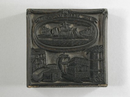 Wooden cliché for printing tobacco bags, cliché printing equipment wood pokewood?, stabbed engraved Square wooden block