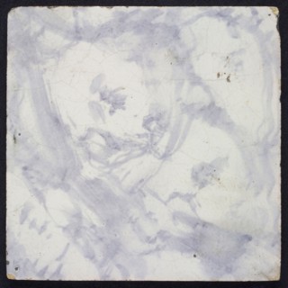 Square light gray marbled tile, with broad veins, small spots, yellow pottery, border tile wall tile tile sculpture ceramic