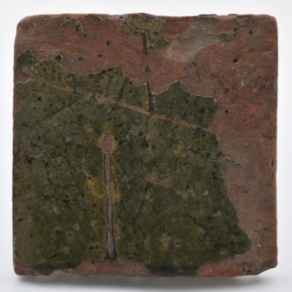 Glazed tile, red shard, green, tile floor tile tile footage floor find ceramic earthenware clay engobe glaze lead glaze