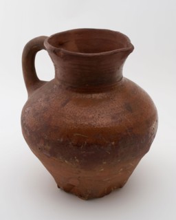 Pottery jug be placed on seven stand fins, with ear and shank, water jug crockery holder soil find ceramic earthenware glaze