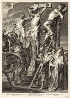 The Crucifixion (Coup de Lance), 1631, Boëtius Adamsz. Bolswert (Dutch, active in Flanders,