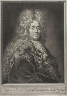 Pierre Simon, Engraver, 1694, Gérard Edelinck (French, born Flanders, 1640-1707), after Pierre