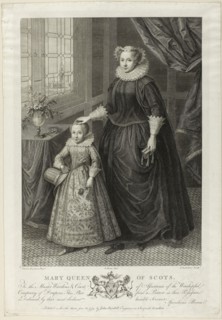 Mary Queen of Scots, published January 26, 1779, Francesco Bartolozzi (Italian, 1727-1815), after