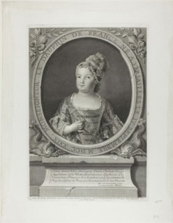 Monseigneur the Dauphin of France, 1730/33, Jean Daullé (French, 1703-1763), after Alexis-Simon