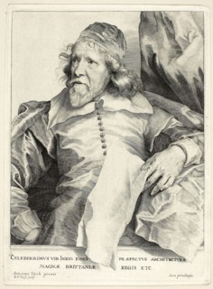 Inigo Jones, 1630/36, printed c. 1800, Robert van Voerst (Flemish, 1597-1636/37), after Anthony van