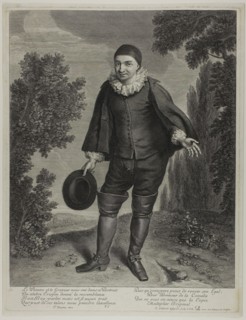 Crispin, 1682, Gérard Edelinck (French, born Flanders, 1640-1707), after Theodorus Netscher (Dutch,