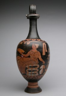 Oinochoe (Pitcher), end of 4th century BC, Attributed to the Mattinata Painter, Greek, Apulia,