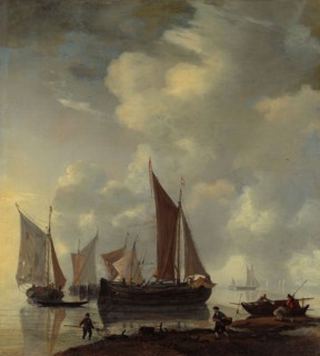 Coast Scene, mid–17th century, Attributed to Reinier Zeeman (Reinier Nooms), Dutch, c. 1623-c.