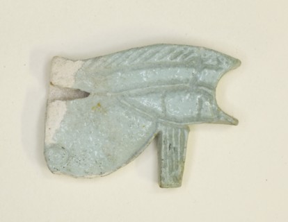 Eye of the God Horus (Wedjat) Amulet, Third Intermediate Period, Dynasty 21–25 (1070–656 BC),