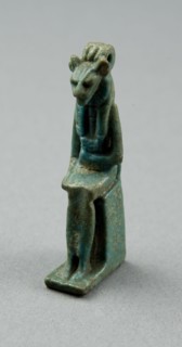 Amulet of the Goddess Bastet, Third Intermediate Period, Dynasty 21–25 (1070–656 BC), Egyptian,