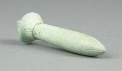 Amulet of a Papyrus Column, Third Intermediate Period, Dynasty 21–25 (1070–656 BC), Egyptian,