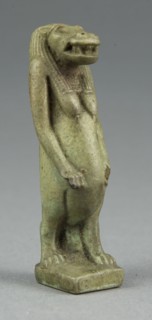 Amulet of the Goddess Tawaret (Toeris), Third Intermediate Period, Dynasty 21–25 (1070–656 BC),