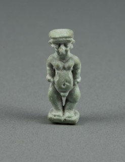 Amulet of Pataikos, Third Intermediate Period, Dynasty 21–25 (1070–656 BC), Egyptian, Egypt,