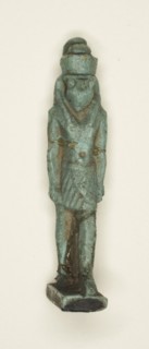 Amulet of the God Horus, Third Intermediate Period, Dynasty 21–25 (1070–656 BC), Egyptian, Egypt,