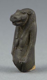 Amulet of the Goddess Tawaret (Toeris), Third Intermediate Period, Dynasty 21–25 (1070–656 BC),
