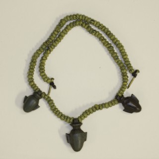 Amulet of a Heart, Late Period, Dynasty 26–31 (664–332 BC), Egyptian, Egypt, Stone, 1.5 × 1 × .5 cm
