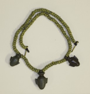 Amulet of a Heart, Late Period, Dynasty 26–31 (664–332 BC), Egyptian, Egypt, Stone, 2 × 1.25 × .75