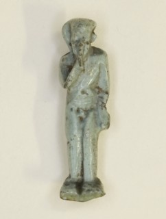 Amulet of the God Horus, Third Intermediate Period, Dynasty 21–25 (1070–656 BC), Egyptian, Egypt,