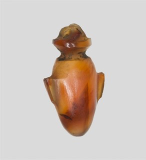 Amulet of a Heart, Third Intermediate Period, Dynasty 21–25 (1070–656 BC), Egyptian, Egypt,