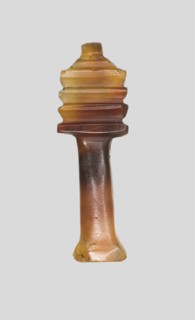 Amulet of a Djed Pillar, Third Intermediate Period, Dynasty 21–25 (1070–656 BC), Egyptian, Egypt,