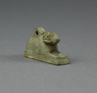 Amulet of the God Amon, Third Intermediate Period, Dynasty 21–25 (1070–656 BC), Egyptian, Egypt,