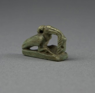 Amulet of the God Thoth, Third Intermediate Period, Dynasty 21–25 (1070–656 BC), Egyptian, Egypt,