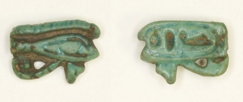 Amulet of the Eye of Horus, New Kingdom, Dynasty 18, reign of Amunhotep III (about 1390–1352 BC),