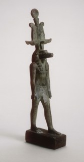 Statuette of Sobek, Late Period, Dynasty 26–30 (664–332 BC), Egyptian, Egypt, Copper alloy, 16.7 ×
