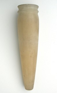 Vessel, Old Kingdom, Dynasty 5–6 (about 2494–2181 BC), Egyptian, Egypt, Calcite, H. 16.7 cm (6 9/16