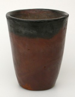 Vessel, Predynastic Period, Naqada II Period (about 3500–3200 BC), Egyptian, Egypt, Ceramic, 8.8 ×