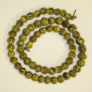String of Beads, 4th/5th century AD, Roman or Byzantine, Egypt, Egypt, Glass, L. 102.2 cm (40 1/4