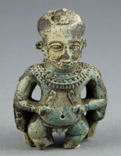 Amulet of Pataikos, Third Intermediate Period, Dynasties 21–25 (about 1069–664 BC), Egyptian,